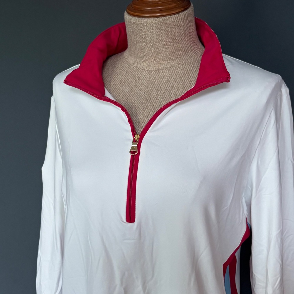 LOHLA Sport LACC Quarter Zip Golf Pullover | Sz Large | Los Angeles Country Club